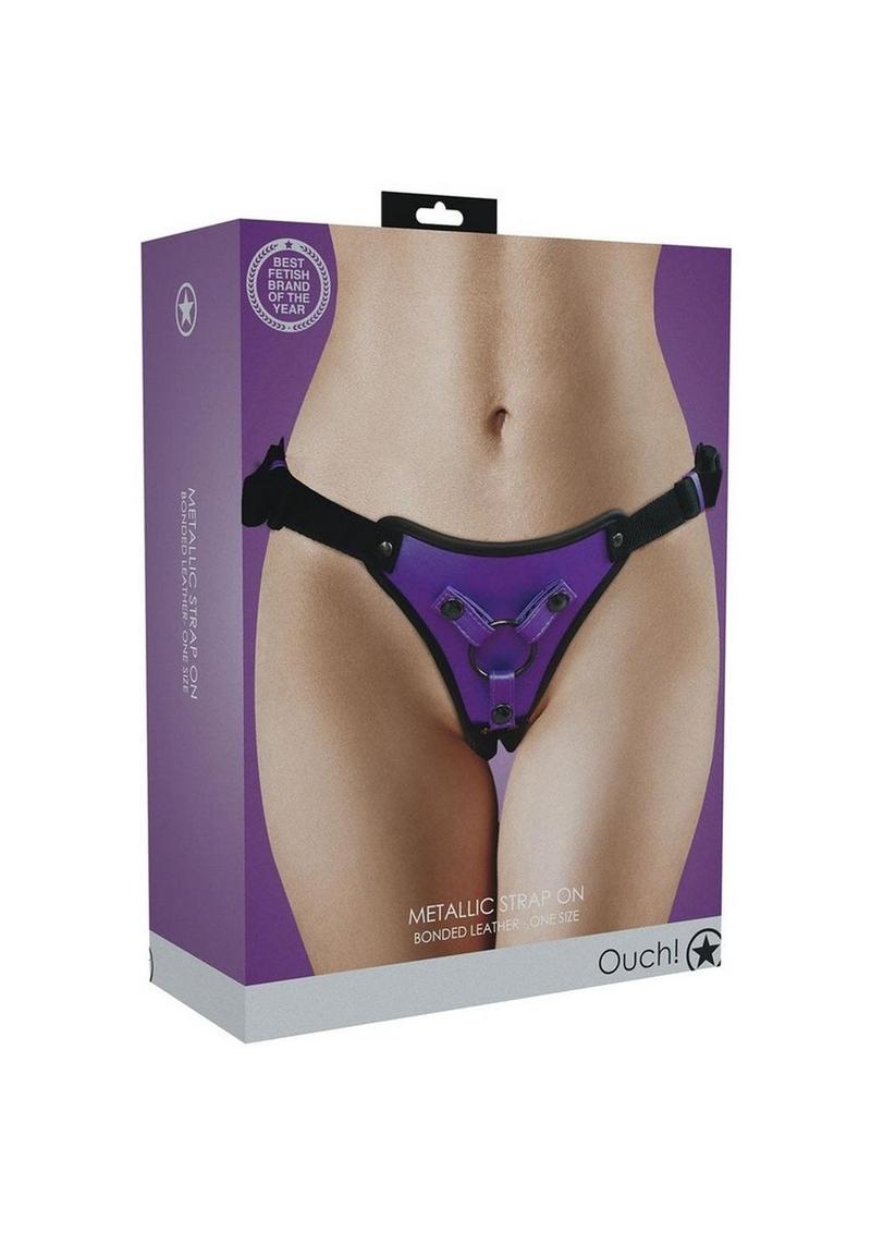 Ouch! Strap-On Harness - Metallic