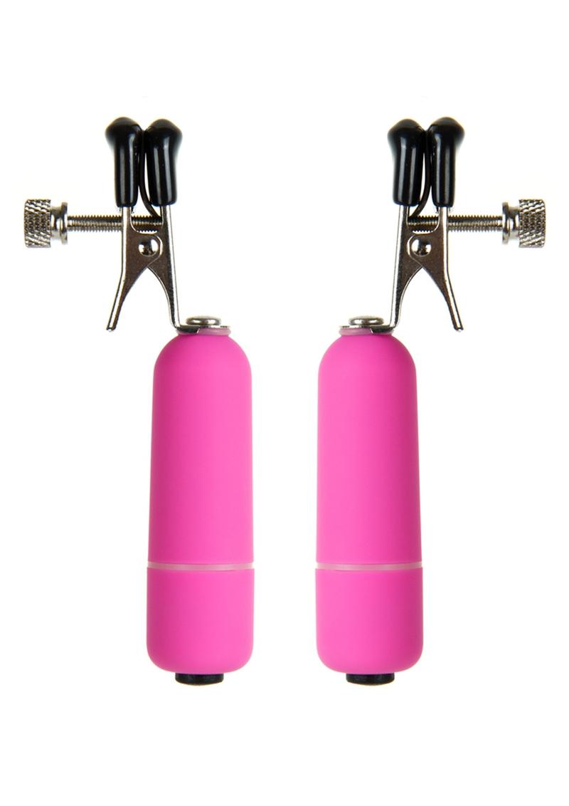 Ouch! Vibrating Nipple Clamps