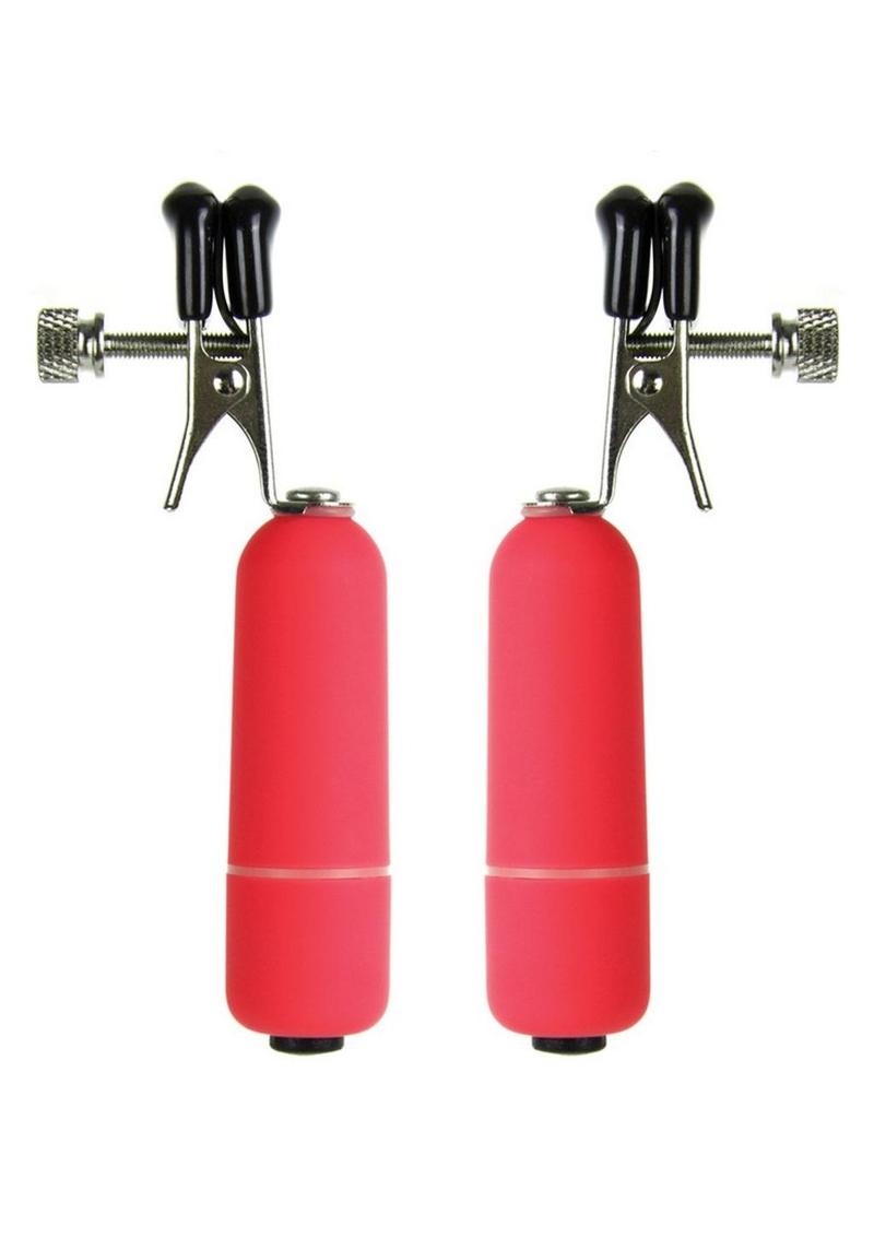 Ouch! Vibrating Nipple Clamps