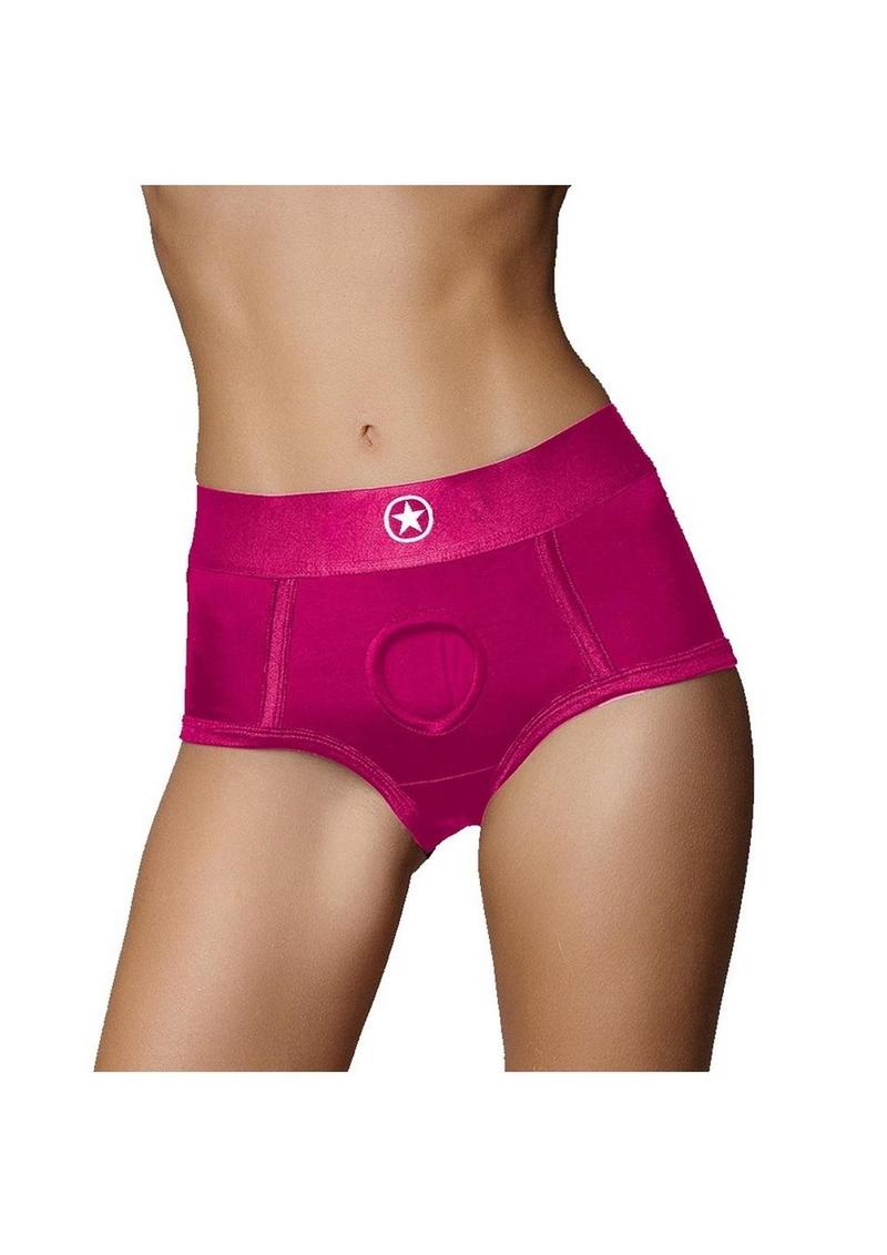 Ouch! Vibrating Strap-On Brief Rechargeable