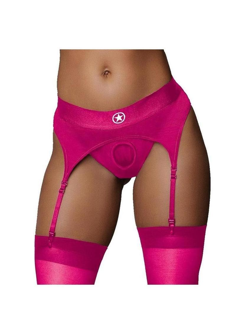 Ouch! Vibrating Strap-On Thong Rechargeable