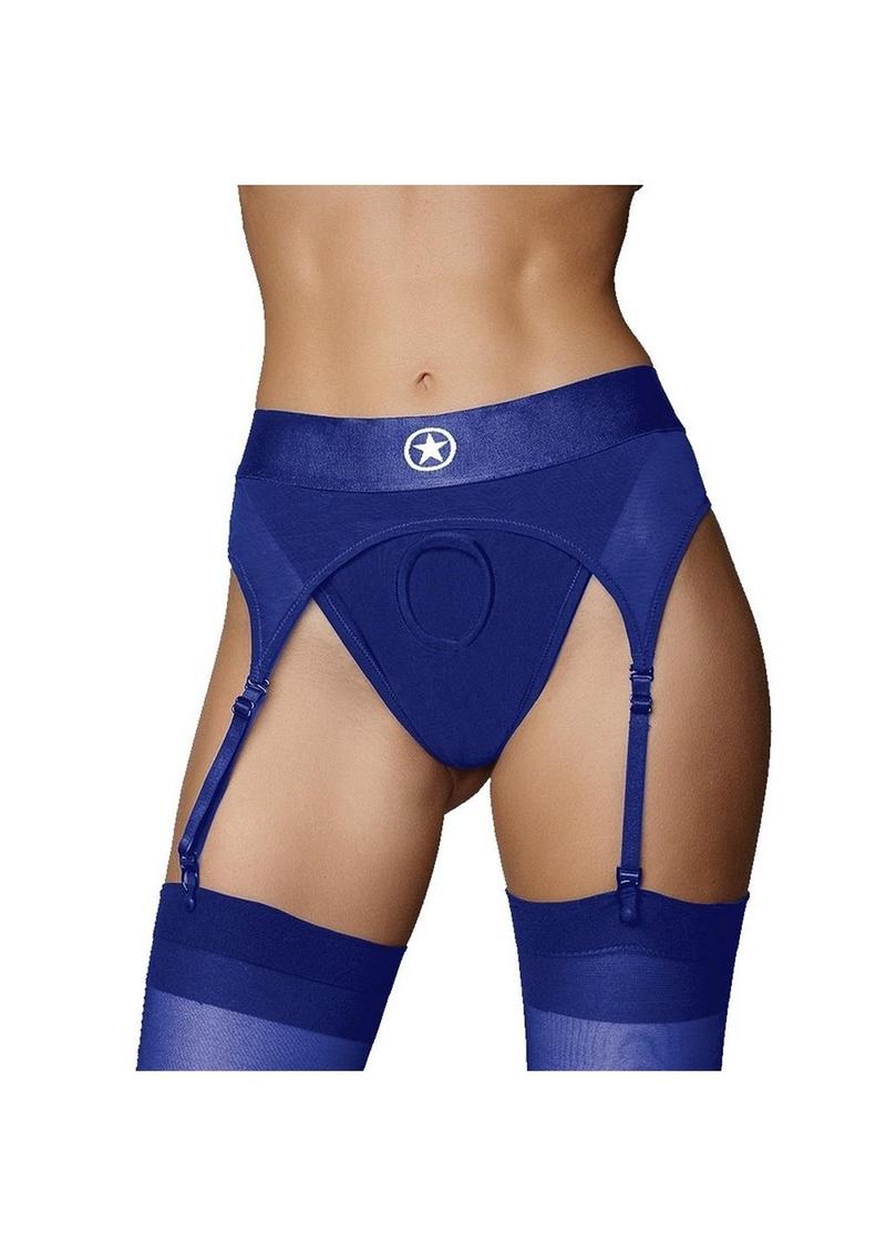 Ouch! Vibrating Strap-On Thong Rechargeable