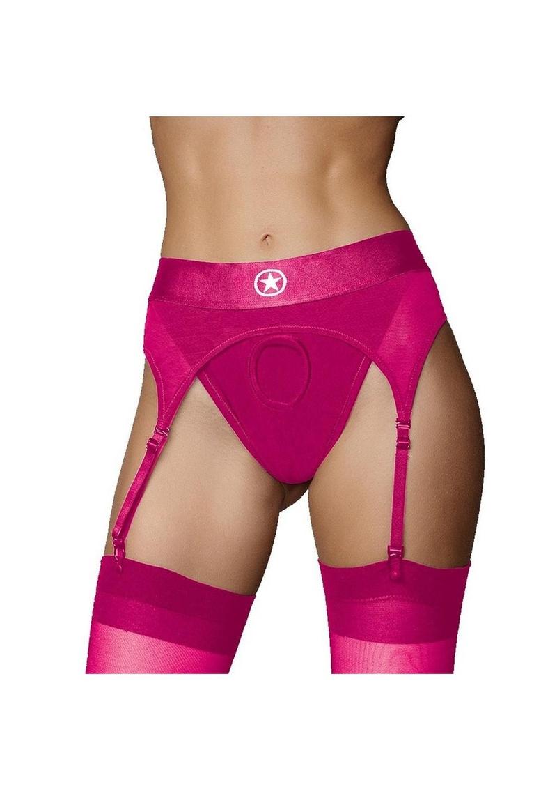 Ouch! Vibrating Strap-On Thong Rechargeable