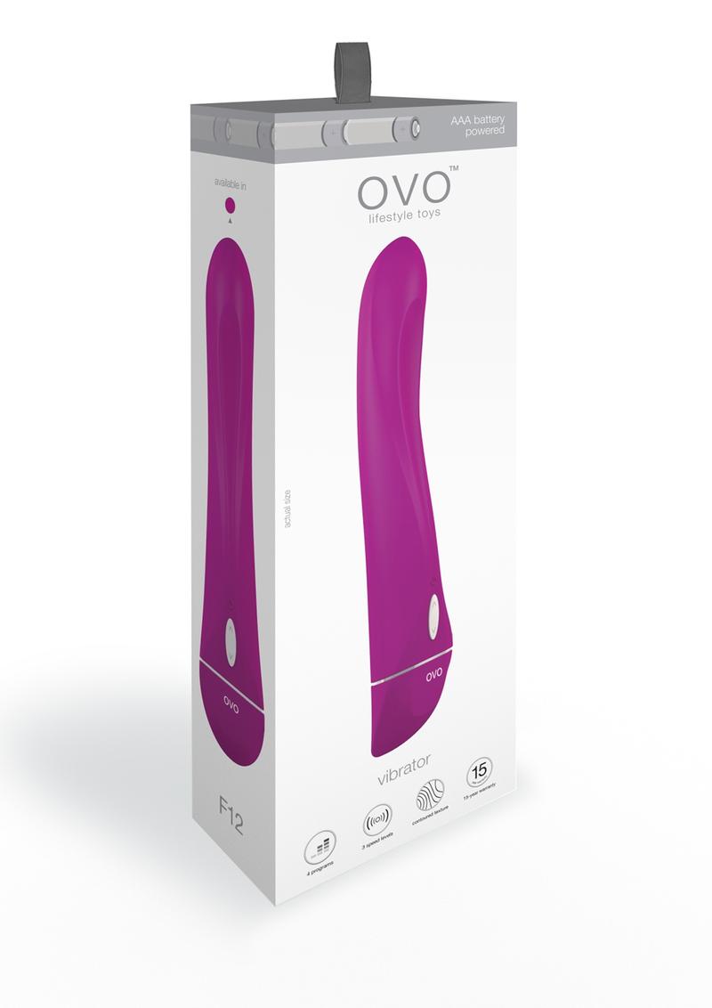 OVO F12 Silicone G-Spot Vibrator