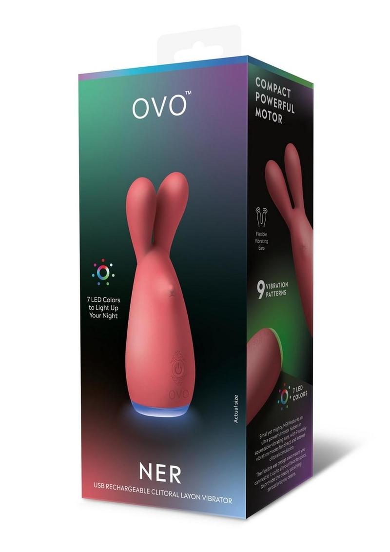 OVO Ner Clitoral Silicone Rechargeable Vibrator