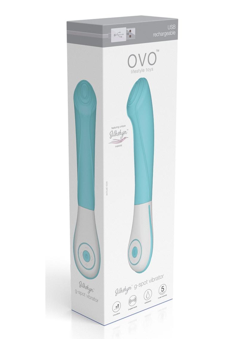 OVO Silkskyn Rechargeable Silicone G-Spot Vibrator