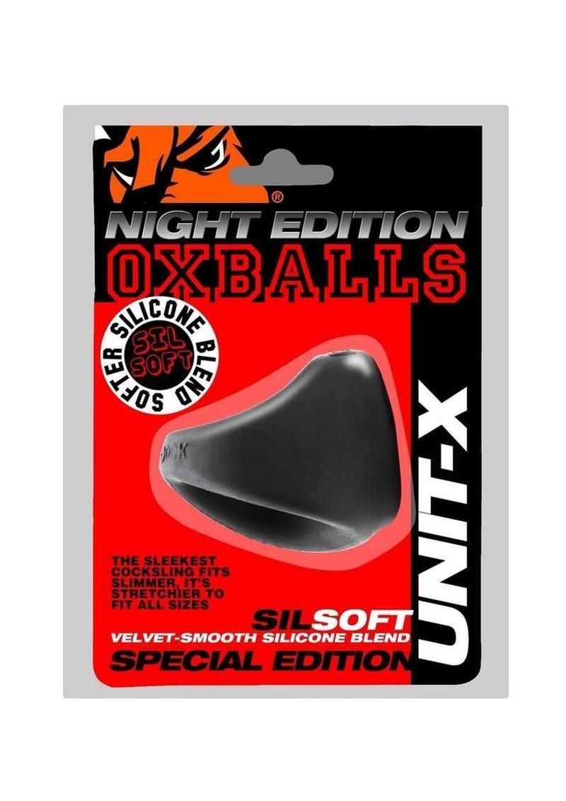 Oxballs Atomic Jock Unit-X Silicone Cock Sling Night Edition