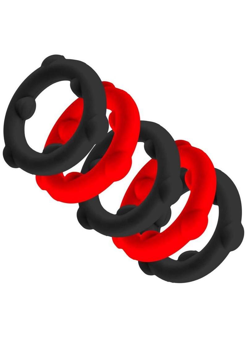 Oxballs Gearheads Silicone Spinner Cock Rings