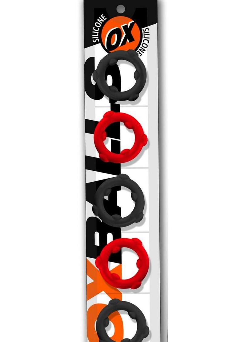 Oxballs Gearheads Silicone Spinner Cock Rings