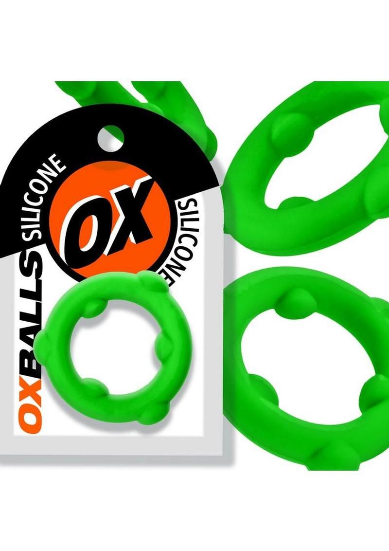 Oxballs Spinner Single Silicone Cock Ring - Frog