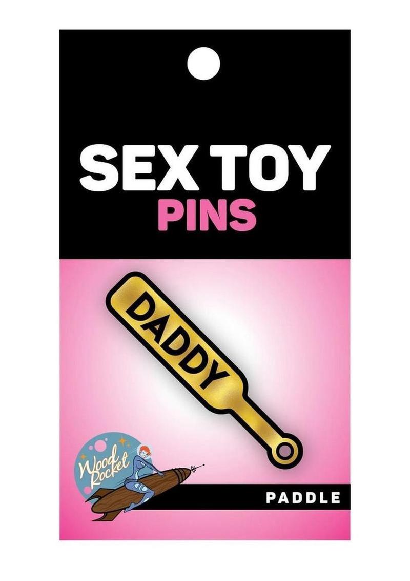 Paddle Daddy Enamel Pin