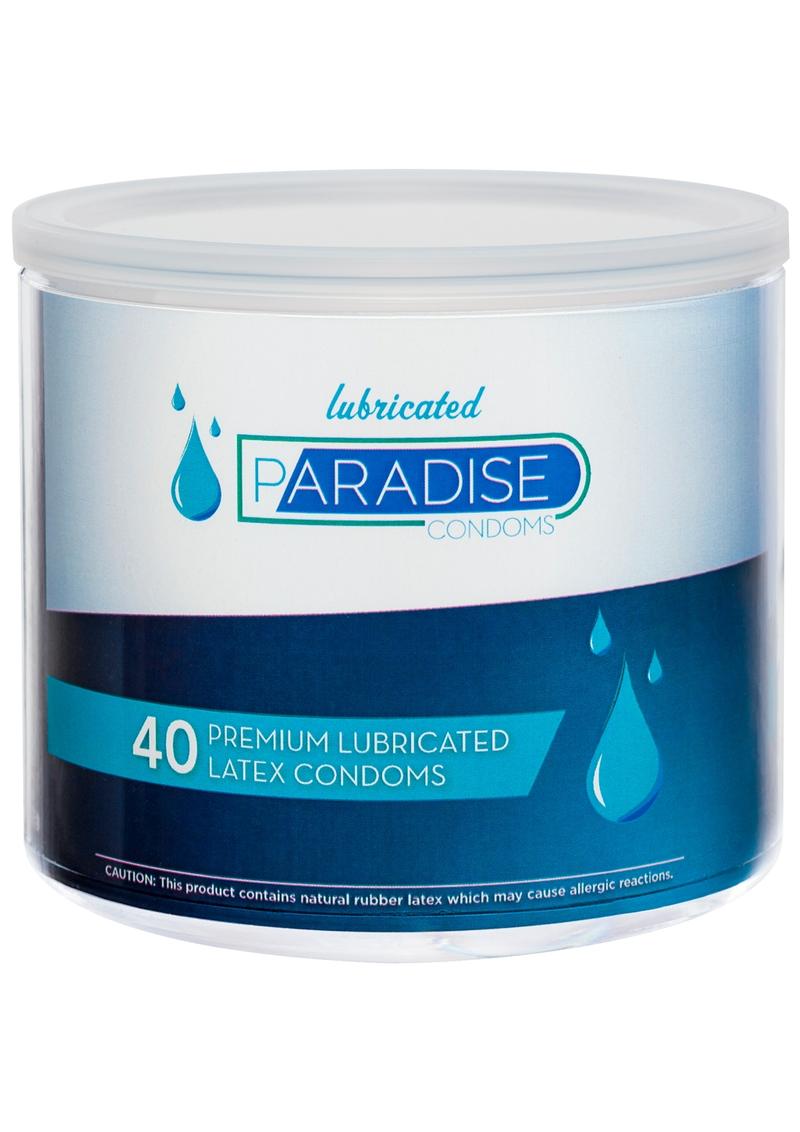 Paradise Premium 40 Lubricated Latex Condoms