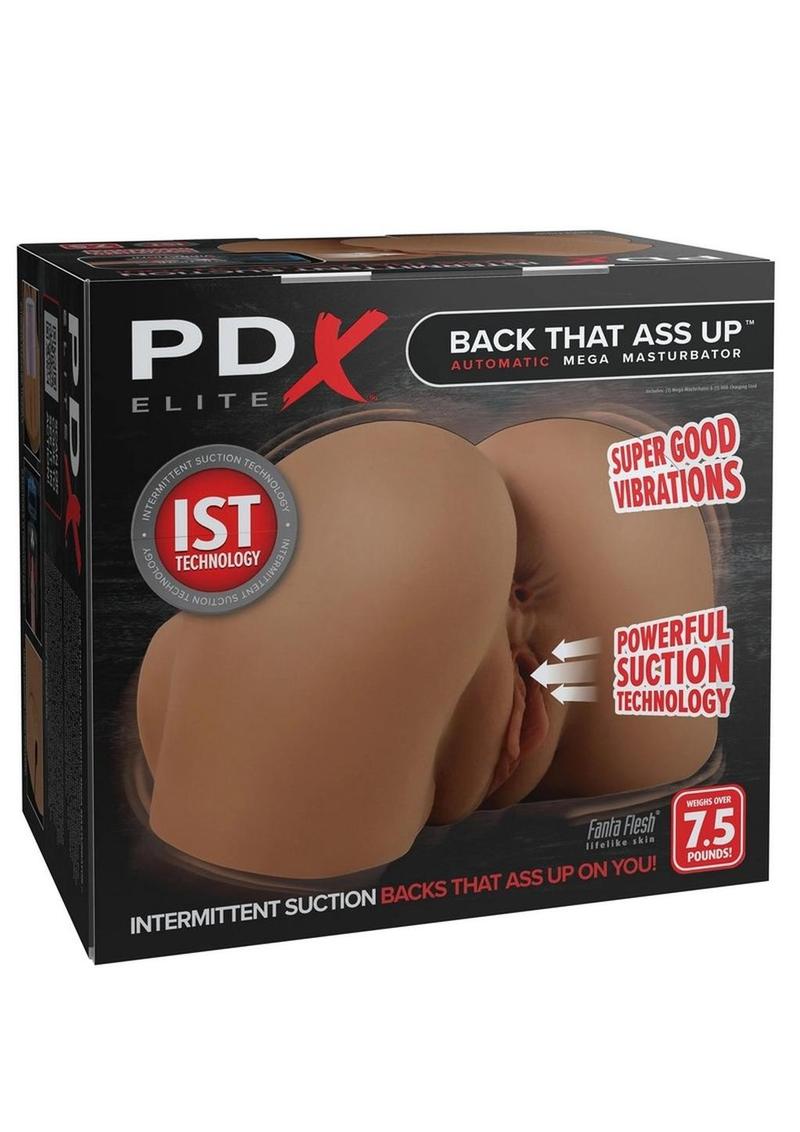 Pdx Elite Back That Ass Up Automatic Rechargeable Mega Masturbator