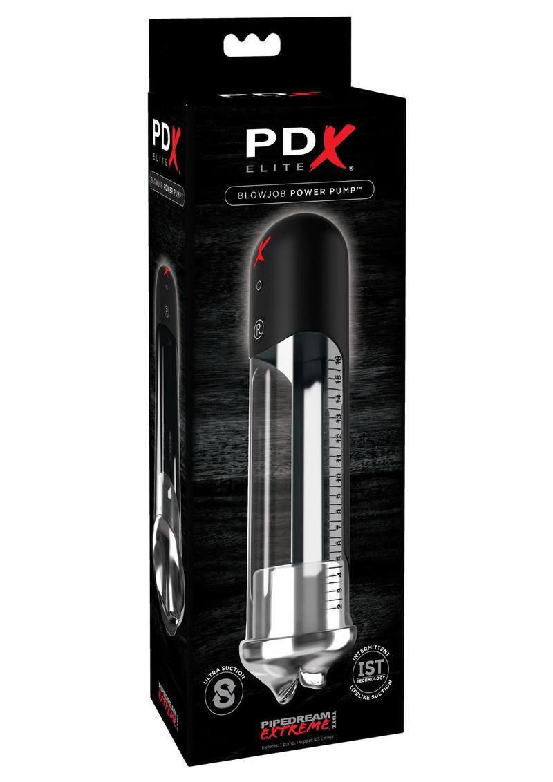 Pipedream Extreme Elite Blowjob Power Pump Masturbator - Mouth
