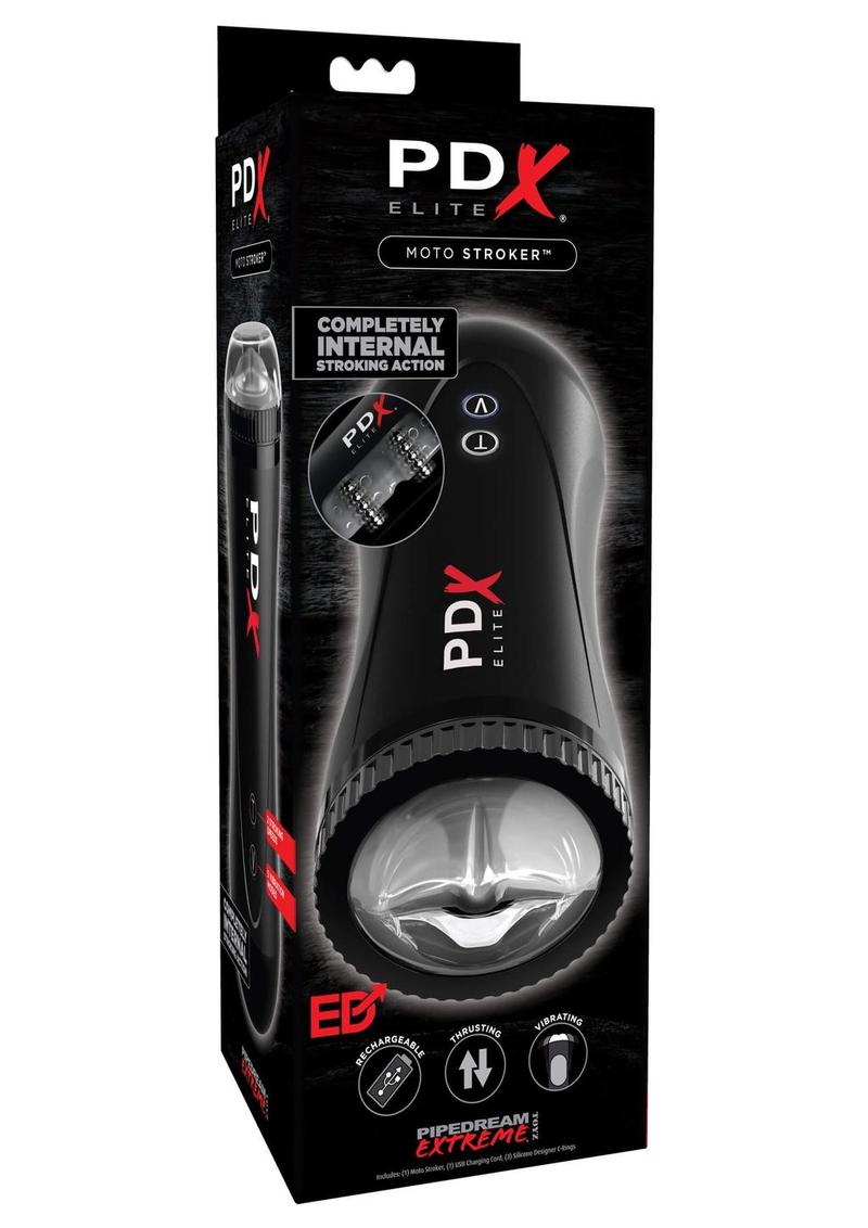 Pipedream Extreme Elite Moto Stroker Masturbator - Mouth