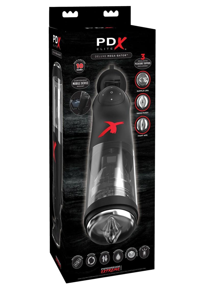 Pipedream Extreme Elite Rechargeable Deluxe Mega-Bator Masturbator