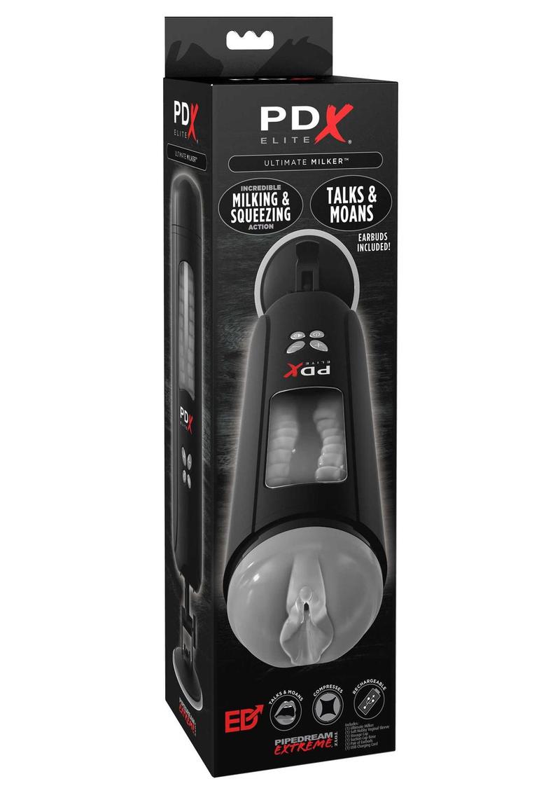 Pipedream Extreme Elite Rechargeable Ultimate Milker Masturbator - Pussy