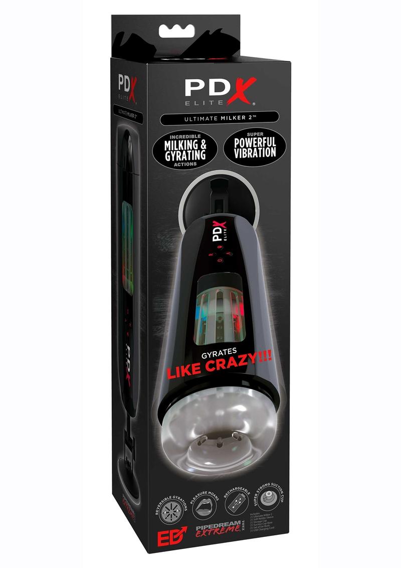 Pdx Elite Ultimate Milker 2 Rechargeable Masturbator