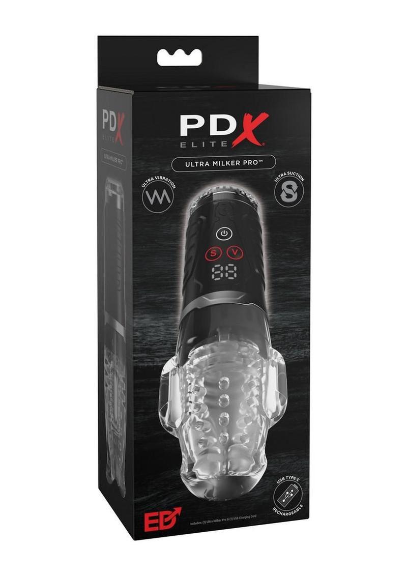 Pdx Elite Ultra Milker Pro Rechargeable Masturbator