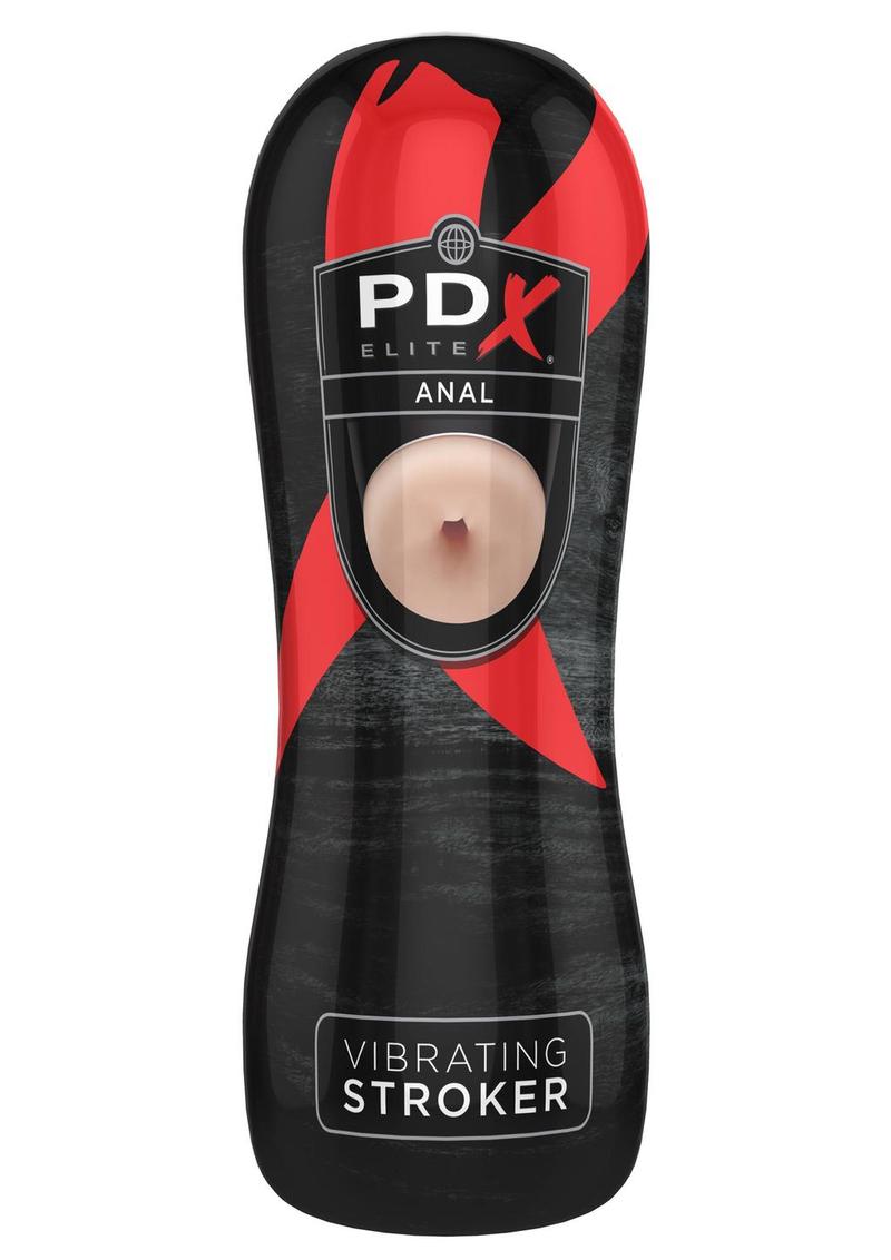 Pipedream Extreme Elite Vibrating Anal Masturbator with Bullet - Butt
