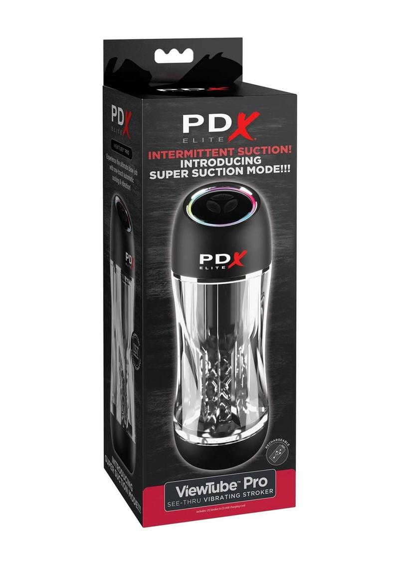 Pdx Elite Viewtube Pro Rechargeable Stroker