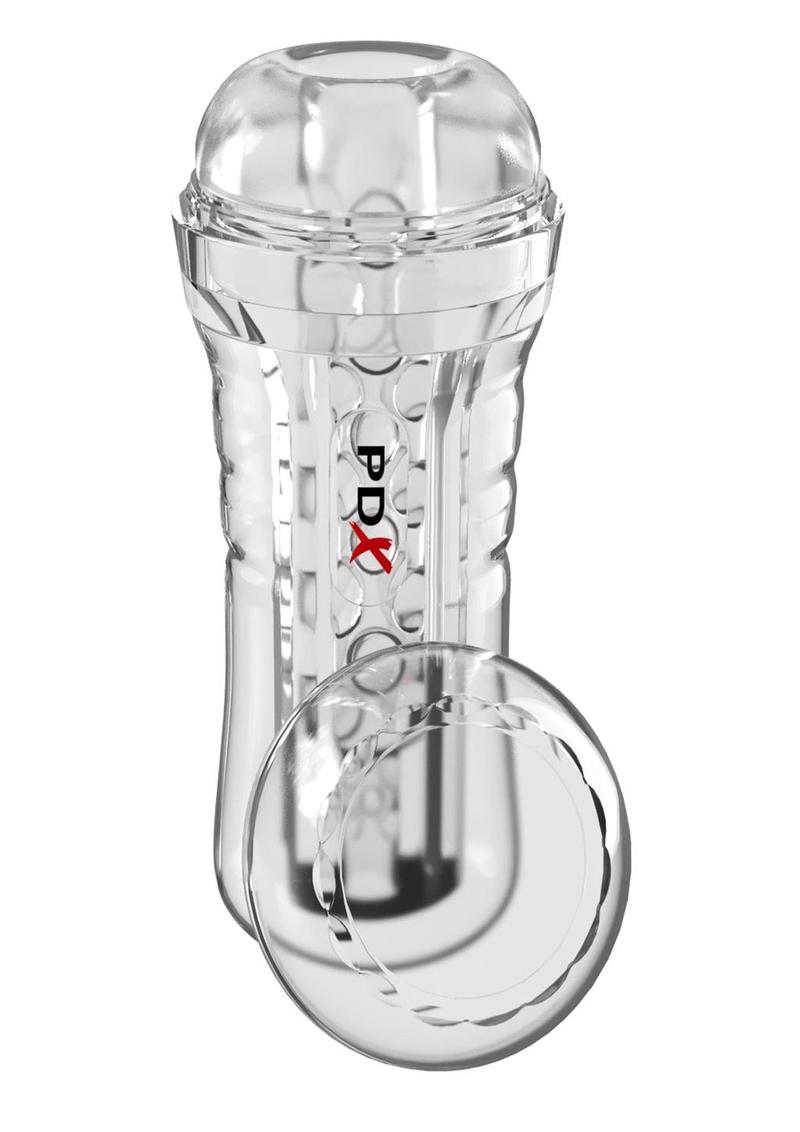 Pdx Elite Viewtube See-Thru EZ-Grip Stroker - General Orifice