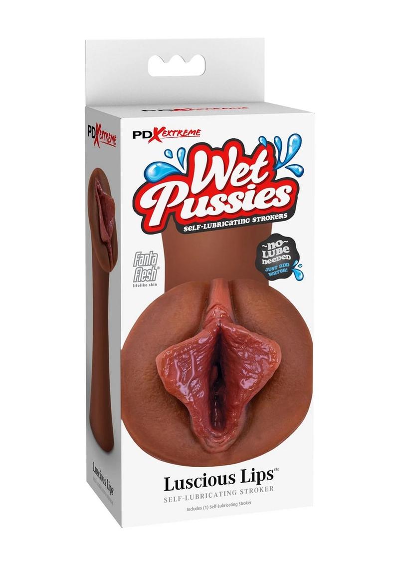 Pdx Extreme Wet Pussies Luscious Lips Self Lubricating Stroker