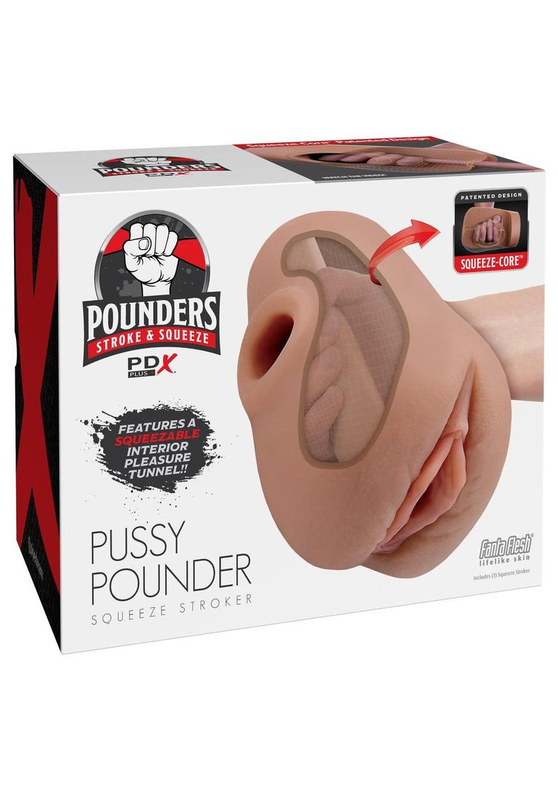 Pdx Plus Pussy Pounder Squeeze Stroker - Pussy