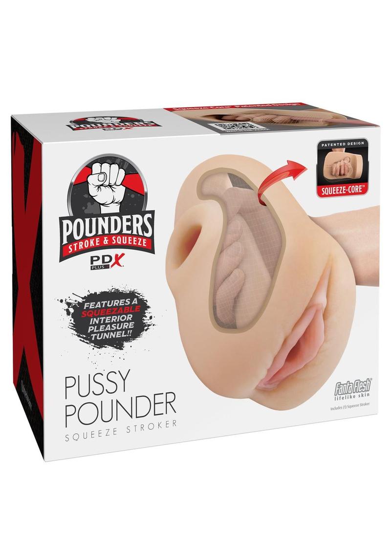 Pdx Plus Pussy Pounder Squeeze Stroker - Pussy