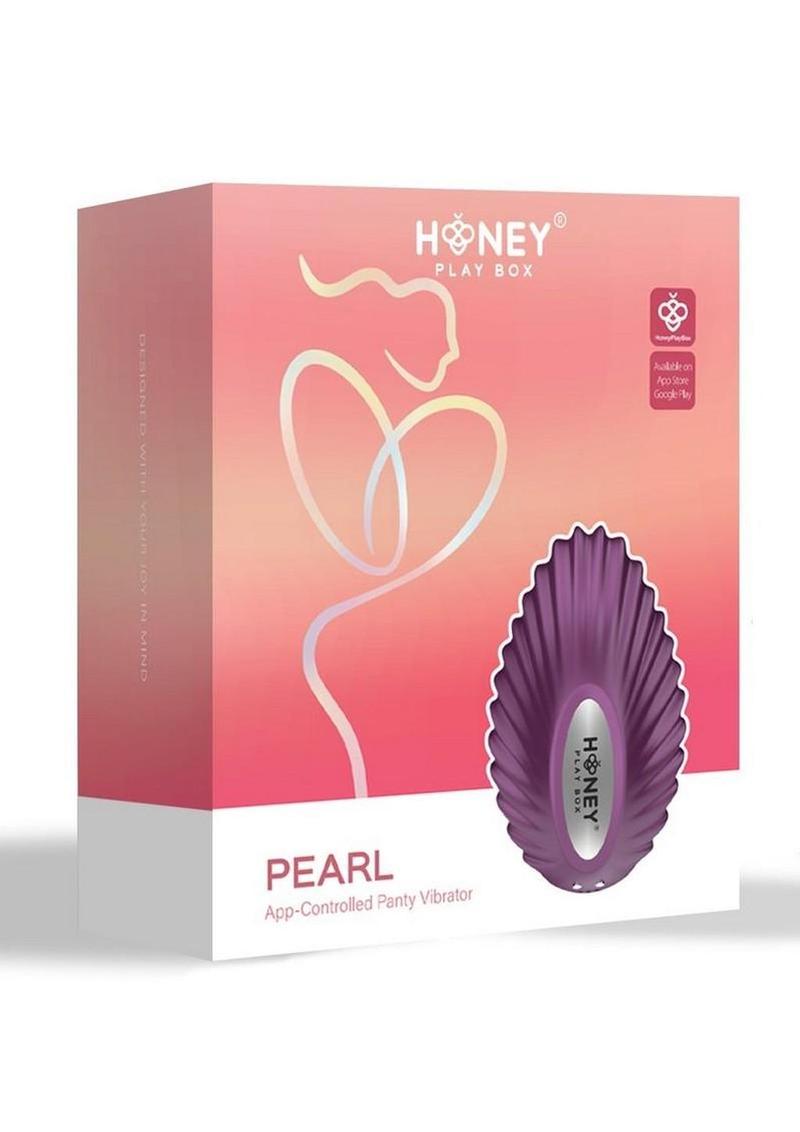 Pearl App-Controlled Magnetic Rechargeable Silicone Panty Vibrator - Light