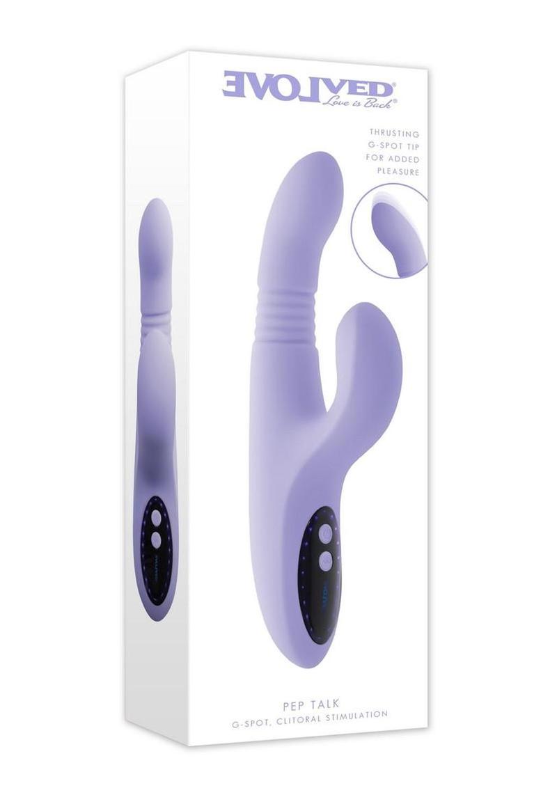 Pep Talk Rechargeable Silicone Rabbit Vibrator