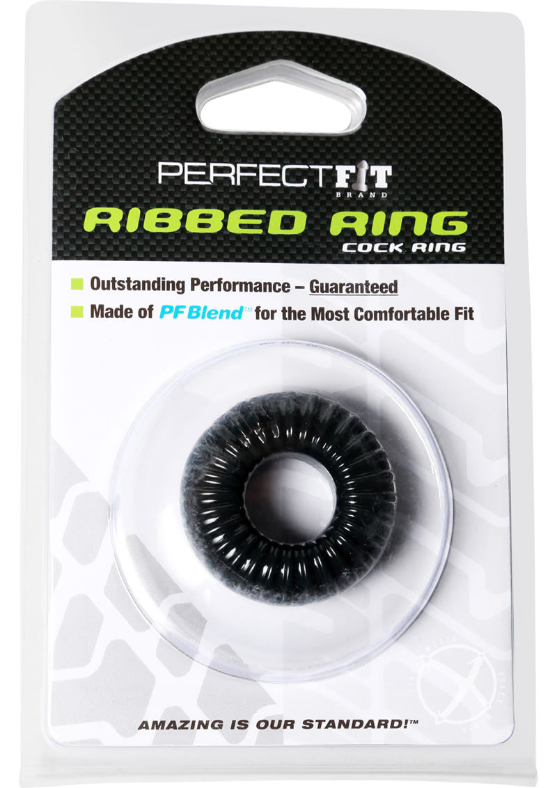 Perfect Fit Ribbed Ring Cock Ring