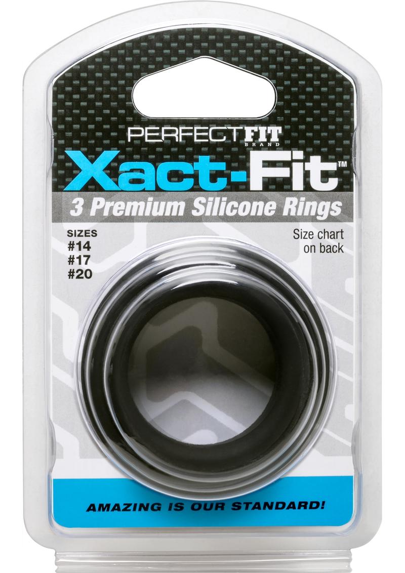 Perfect Fit Xact-Fit Silicone Ring Kit Assorted Size