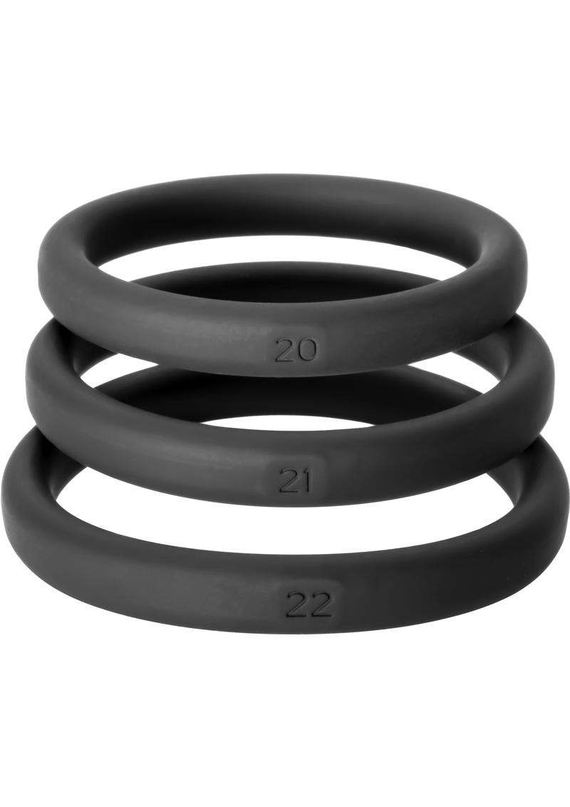 Perfect Fit Xact-Fit Silicone Ring Kit - Lg /XL