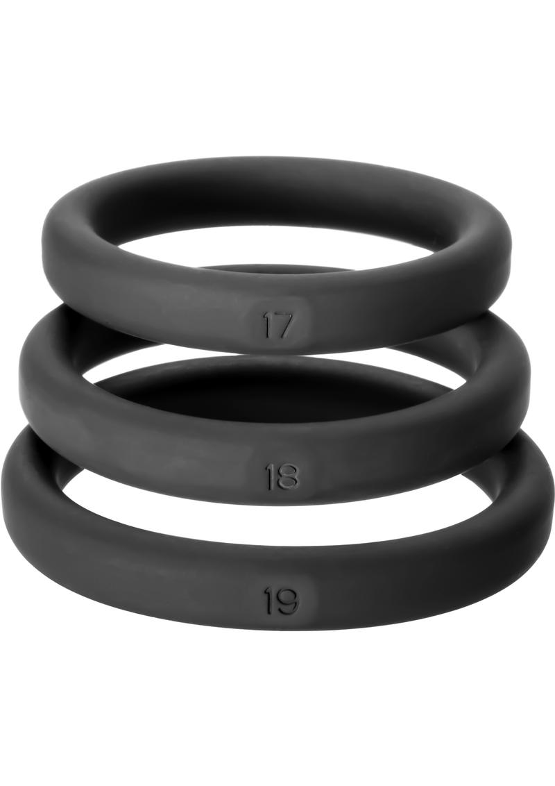 Perfect Fit Xact-Fit Silicone Ring Kit - Md/Lg