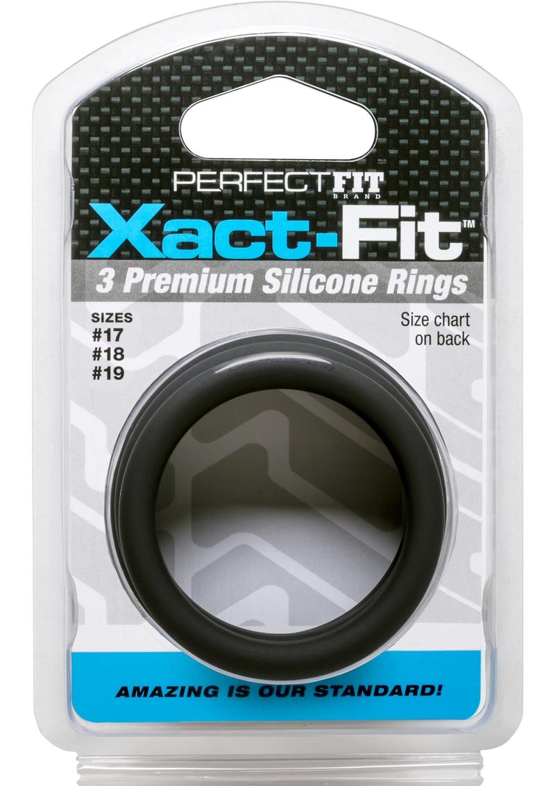 Perfect Fit Xact-Fit Silicone Ring Kit - Md/Lg