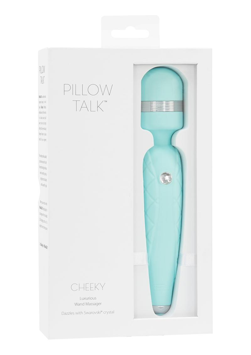 Pillow Talk Cheeky Silicone Rechargeable Wand Massager