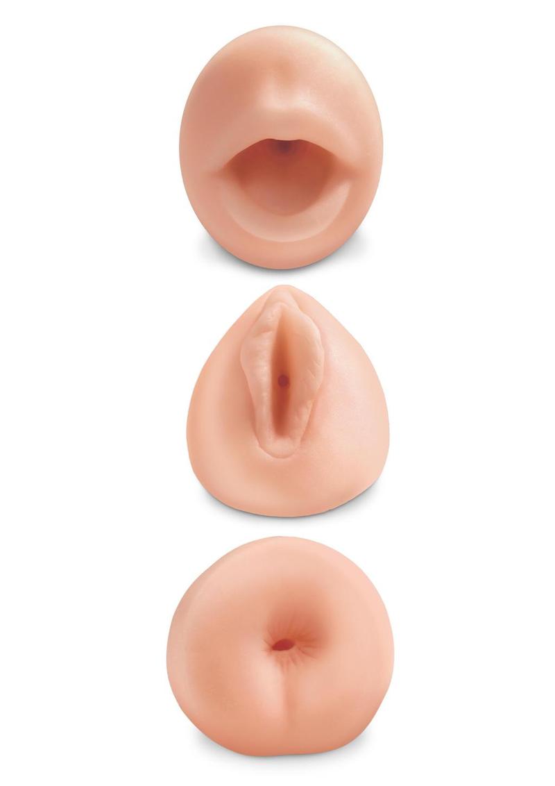 Pipedream Extreme Toyz All 3 Holes Masturbator Kit
