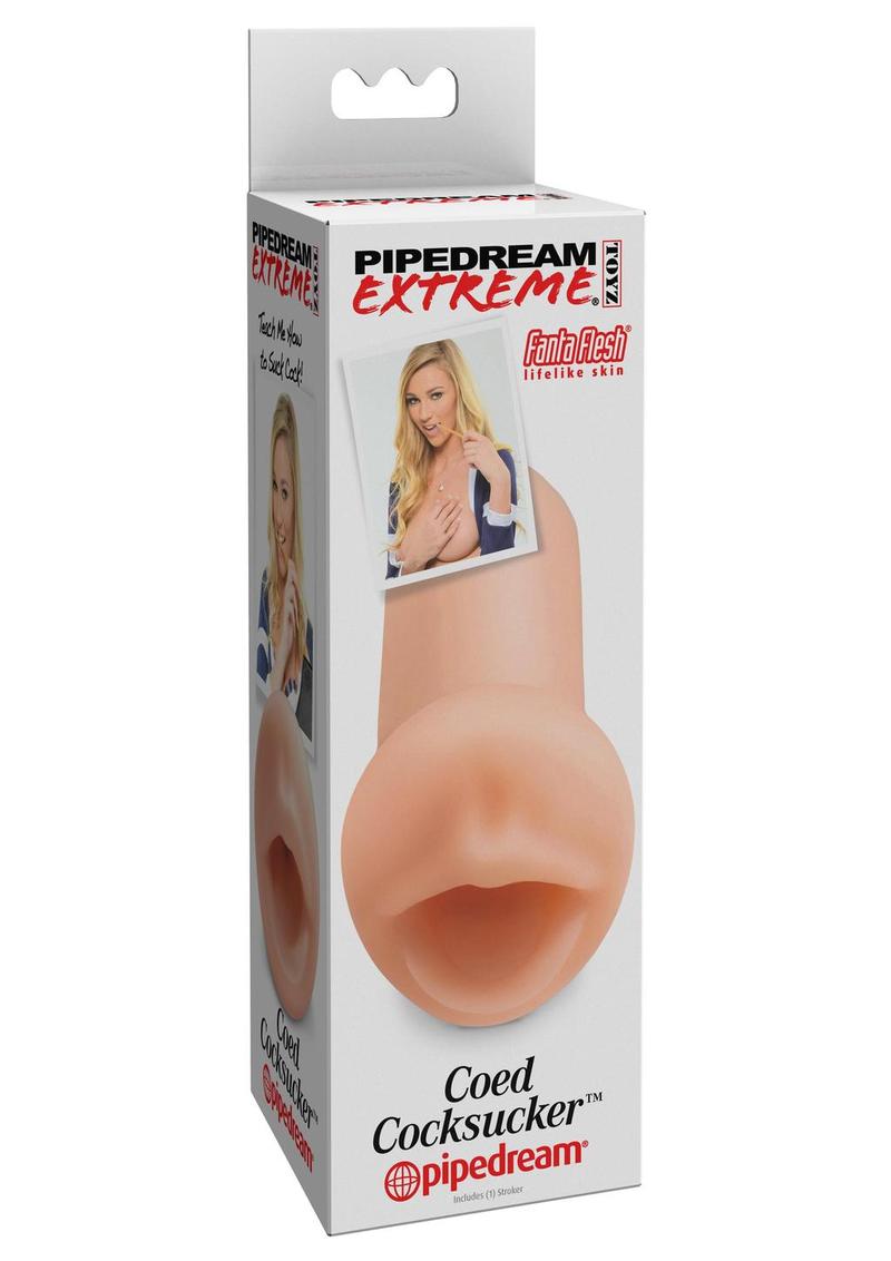 Pipedream Extreme Toyz Coed Cocksucker Masturbator - Mouth