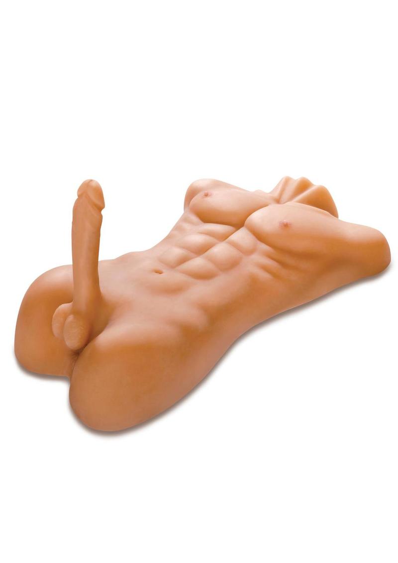 Pipedream Extreme Toyz Fuck Me Silly Dude! Mega Masturbator - Cock - Butt