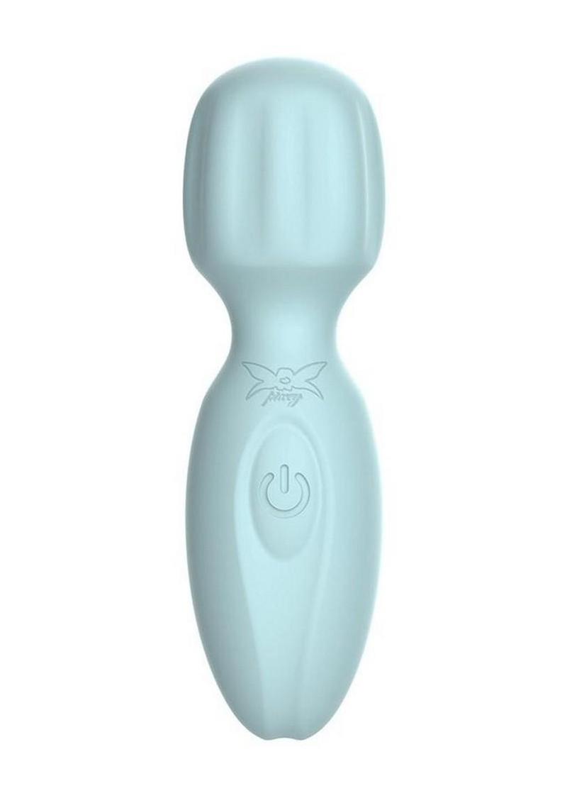 Pixey 2go Rechargeable Silicone Mini Wand - Ocean