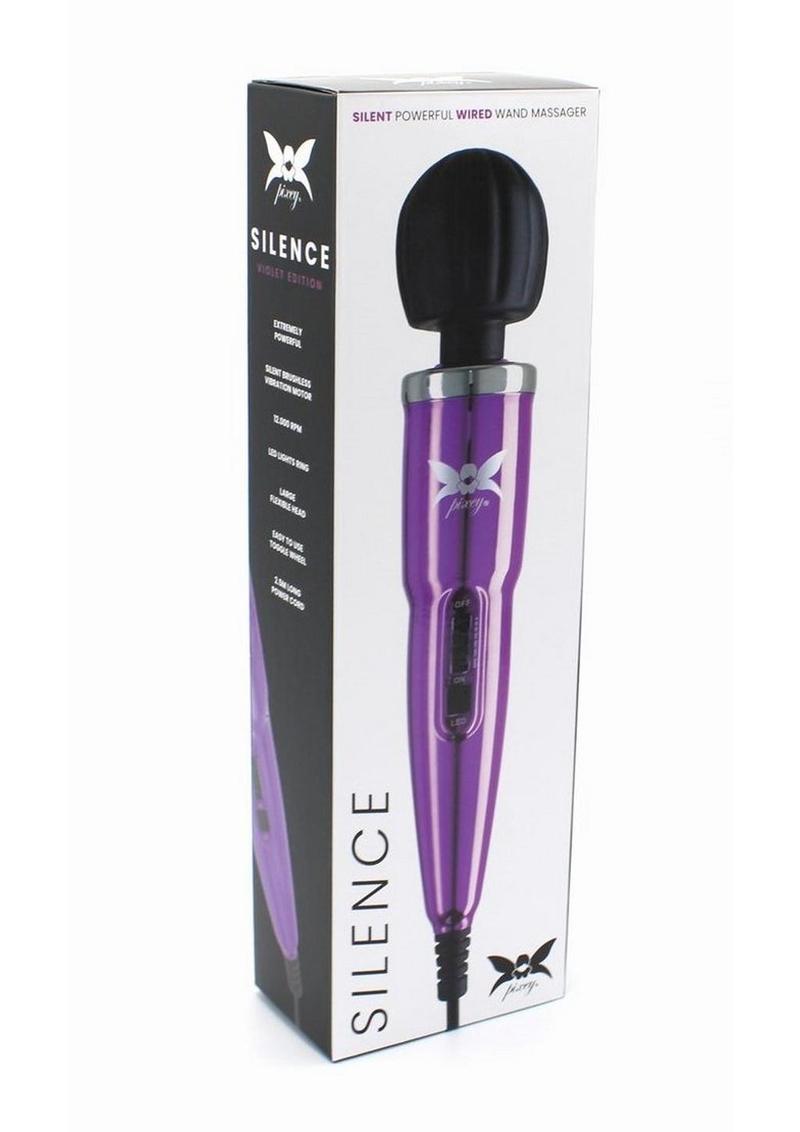 Pixey Silence Rechargeable Body Wand Violet Edition