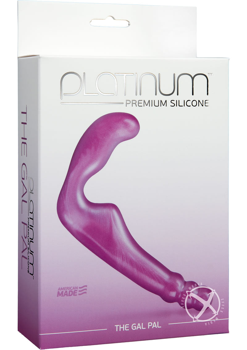 Platinum Premium Silicone The Gal Pal Strapless Strap-On G-Spot Dildo