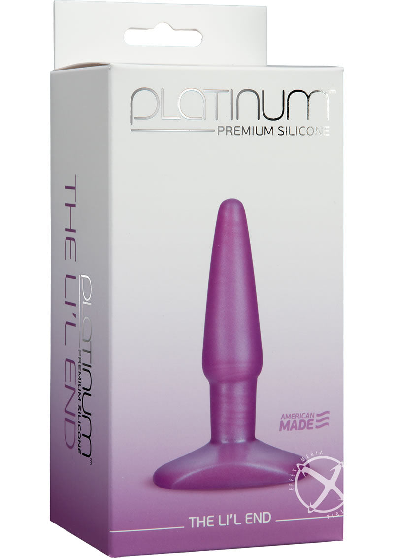 Platinum Premium Silicone - The Li'l End Anal Plug
