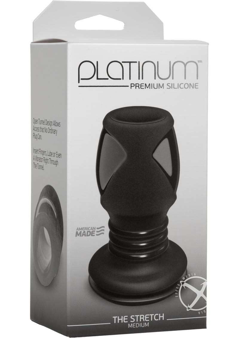 Platinum Premium Silicone - The Stretch - Medium Anal Expander Plug