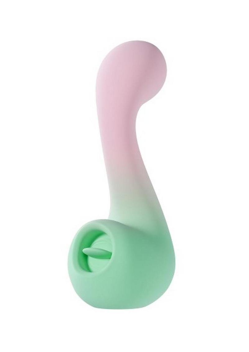 Play with Me Melody Rechargeable Silicone Dual-End Vibrator
