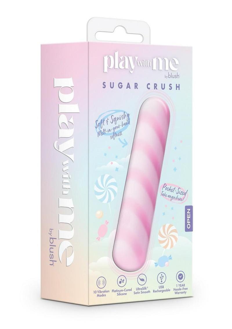 Play with Me Sugar Crush Rechargeable Silicone Bullet