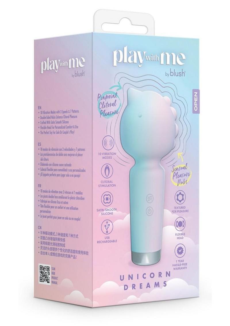 Play with Me Unicorn Dreams Silicone Rechargeable Clitoral Stimulator