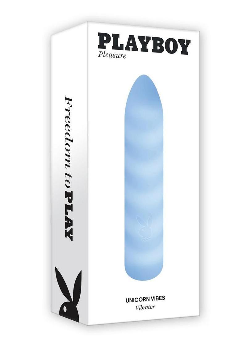 Playboy Unicorn Silicone Rechargeable Vibrating Bullet