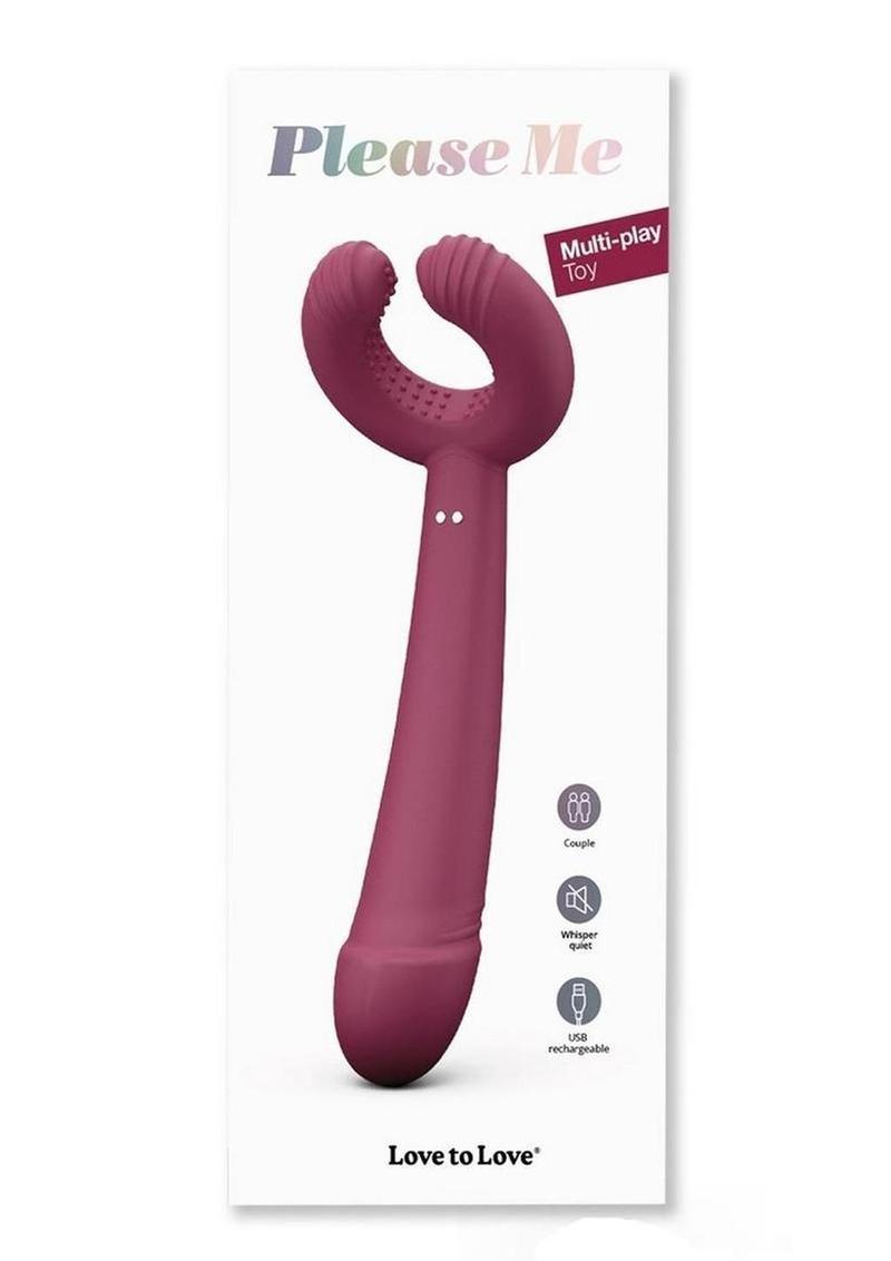 Please Me Rechargeable Silicone Vibrator